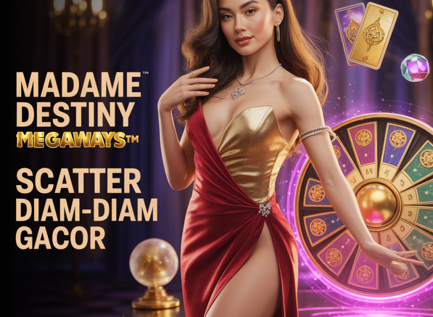 Madame Destiny Megaways SANTAGG: Scatter Diam-Diam Gacor