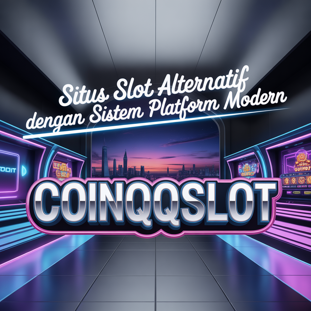 COINQQSLOT Situs Slot Alternatif dengan Sistem Platform Modern