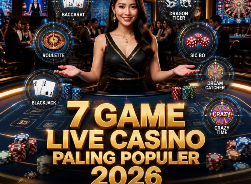 7 Game Live Casino Paling Populer yang Wajib Dicoba Tahun 2026